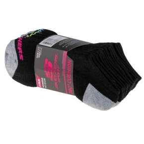 Skarpetki Skechers 6pk No Show S108264-BLK