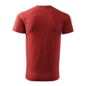 T-shirt męski Basic M MLI-12913 bordowy - Malfini