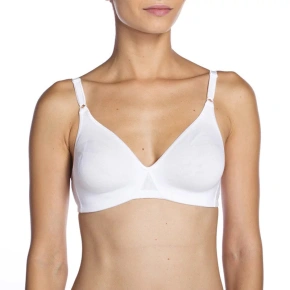 Biustonosz damski COTTON BRA biały - BELLINDA