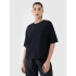 T-shirt regular z waflowej dzianiny damski 4F 4FRSS25TTSHF2651-20S