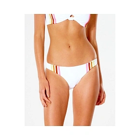 DOL-BIKINI RIP CURL Wave Shapers Stripe Good - biały DOL-BIKINI RIP CURL Wave Shapers Stripe Good - biały