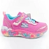 Skechers buty sportowe dziecięce S Lights LED dla dziewczynki na rzep