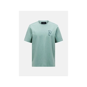 Koszulka męska PEAK PERFORMANCE M Original Graphic Tee kolor zielony Koszulka męska PEAK PERFORMANCE M Original Graphic Tee kolor zielony