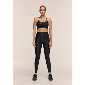 Legginsy treningowe damskie CASALL Heat Printed High Waist Tights kolor czarny dámské Legginsy treningowe damskie CASALL Heat Printed High Waist Tights kolor czarny dámské