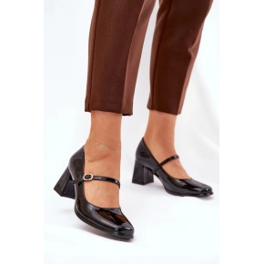 Czółenka damskie 9689 czarne - Postaw na styl