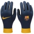 Rękawiczki Nike FC Barcelona Academy Thermafit H023 Jr FQ4596-010
