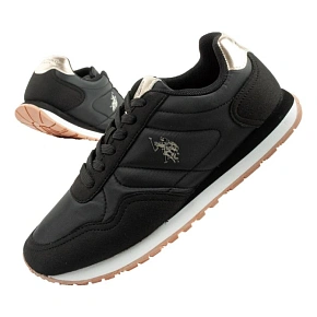 U.S Polo Assn buty sportowe sneakersy damskie modne wygodne czarne dámské