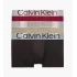 Bokserki męskie NB3074A 6IF czarny/beżowy/bordowy - Calvin Klein