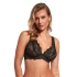 Biustonosz damski / bralette 2366 Czarny -LupoLine