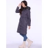Płaszcz damski BLH818025F ciemnoszary - PERSO