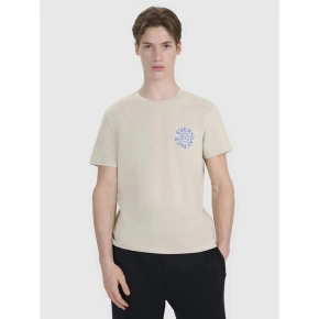 T-shirt regular z nadrukiem męski 4F 4FWSS25TTSHM1980-83S T-shirt regular z nadrukiem męski 4F 4FWSS25TTSHM1980-83S