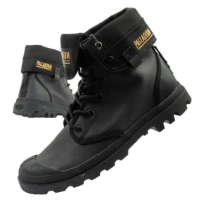 Palladium buty sportowe damskie Baggy Coated trampki za kostkę modne czarne dámské