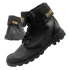 Palladium buty sportowe damskie Baggy Coated trampki za kostkę modne czarne dámské