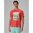 T-shirt regular z nadrukiem męski 4F 4FRSS26TTSHM4304-63S
