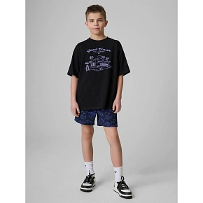 Spodenki plażowe boardshorty chłopięce 4F 4FJRSS26UBDSM215-90A Spodenki plażowe boardshorty chłopięce 4F 4FJRSS26UBDSM215-90A