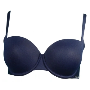 Biustonosz balkonowy QF1833E-0PP niebieski - Calvin Klein