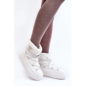 Damskie rakiety śnieżne NB606 / 189411 White - Seastar