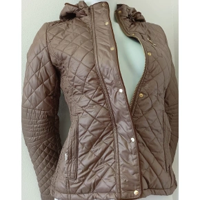 Dámská sezónní bunda 7059A hnědá - Goodlooking