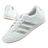 Adidas buty damskie sportowe Taekwondo Lace białe modne skórzane dámské