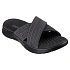 Skechers damskie Japonki GO WALK FLEX SANDAL IMPRESSED 141420 BKGY