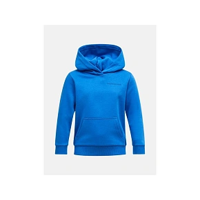 Bluza juniorska PEAK PERFORMANCE Jr Original Small Logo Hood kolor niebieski Bluza juniorska PEAK PERFORMANCE Jr Original Small Logo Hood kolor niebieski