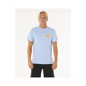 Koszulka RIP CURL Wettie Passage Icon Tee niebieski Koszulka RIP CURL Wettie Passage Icon Tee niebieski