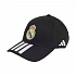 Czapka z daszkiem adidas Real Madrid czarno-biała KQ9575