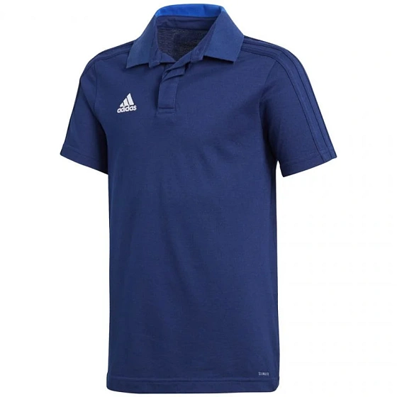 Dziecięca bawełniana koszulka polo Condivo 18 Jr CF4368 - Adidas