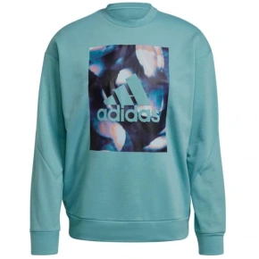 Bluza męska uforu W GS3893 turkusowy - Adidas