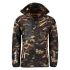 Kurtka Softshell Geographical Norway Royaute M WU1057H-GN-KAKI-ORANGE pánské