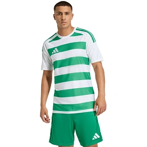 Koszulka męska adidas Hooped 26 Jersey biało-zielona KF3393 pánské Koszulka męska adidas Hooped 26 Jersey biało-zielona KF3393 pánské