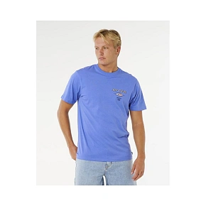 Koszulka męska RIP CURL Fade Out Icon Tee niebieska Koszulka męska RIP CURL Fade Out Icon Tee niebieska