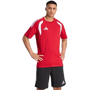 Koszulka męska adidas Tiro 26 League Tee czerwona KC3697 pánské Koszulka męska adidas Tiro 26 League Tee czerwona KC3697 pánské