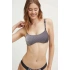 Biustonosz kąpielowy damski KW0KW02609 BEH czarny - Calvin Klein