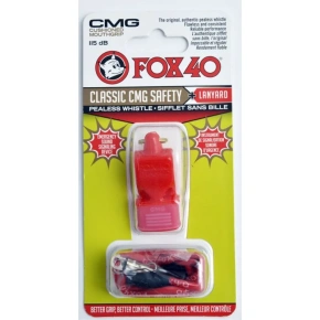 Gwizdek Fox 40 CMG Classic Safety + sznurek 9603-0108 czerwony Gwizdek Fox 40 CMG Classic Safety + sznurek 9603-0108 czerwony