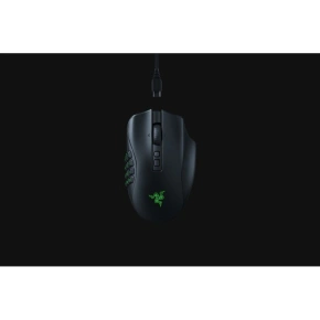 Razer Naga V2 Pro myszka Gaming Po prawej stronie RF Wireless + Bluetooth + USB Type-C Optyczny 30000 DPI