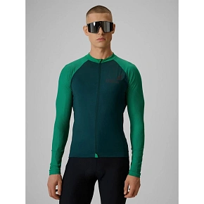 Longsleeve kolarski z filtrem UPF50+ męski 4F 4FRSS26TFLOM649-41S pánské Longsleeve kolarski z filtrem UPF50+ męski 4F 4FRSS26TFLOM649-41S pánské