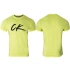 T-shirt męski KM0KM00467-ZAA zielony - Calvin Klein