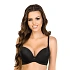 Damska biustonosz SUPER PUSH-UP LORITA 19010, czarny – Mediolano