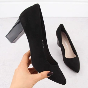 Czółenka na słupku Sergio Leone W PB403 SK429B