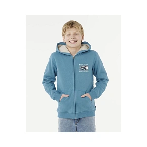 Bluza RIP CURL HAZE & TUBE LINED Z/T HOOD-BOY niebieska Bluza RIP CURL HAZE & TUBE LINED Z/T HOOD-BOY niebieska