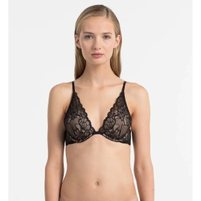 Biustonosz na fiszbinach QF1436E czarny - Calvin Klein