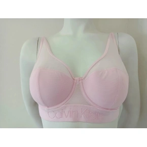 Biustonosz damski QF4973E-AUY jasnoróżowy - Calvin Klein