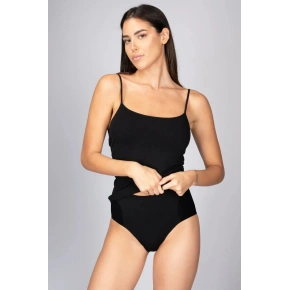 Dámská košilka s úzkými ramínky Virginia Černá - Intimidea