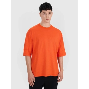 T-shirt oversize gładki męski 4F 4FRSS25TTSHM2653-70S pánské T-shirt oversize gładki męski 4F 4FRSS25TTSHM2653-70S pánské