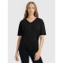 T-shirt oversize z modalem damski 4F 4FRAW25TTSHF3283-21S