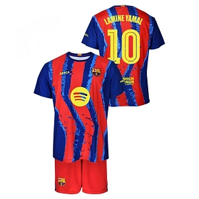 FC Barcelona Lamine Yamal komplet koszulka spodenki junior box 2025/26 BC59EY dětské
