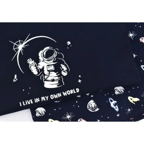 Męska koszula nocna 15645 - 180 - Niebieski - Vamp