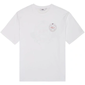 Koszulka męska Fila Parella biała FAM1108 10001 pánské