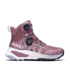 Aku buty damskie sportowe trekkingowe Furiosa BOA GTX Vibram modne różowe szare dámské